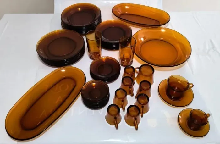 Conjunto Duralex Âmbar