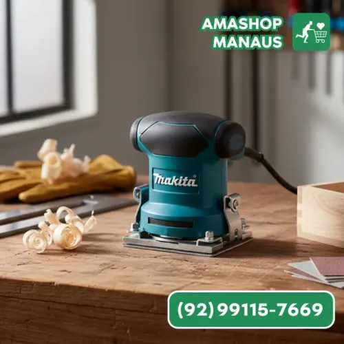 Lixadeira Orbital Profissional Makita - 100% Original 200W