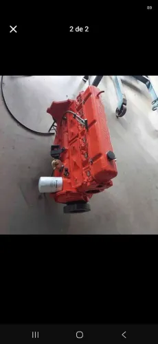 Motor 6 cilindros opala.