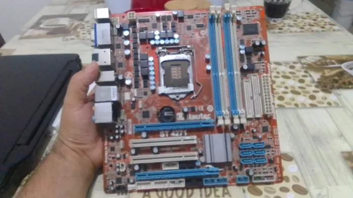Placa mãe I5-1156 liga mas não dá video