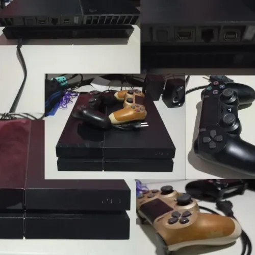 Ps4 + 2 controles R$1500,00