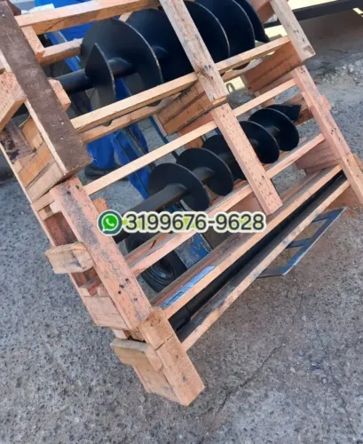 Kit perfuração para mini escavadeira 2 toneladas