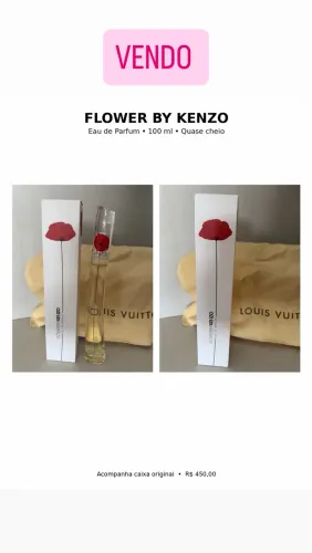 Perfume flower by kenzo