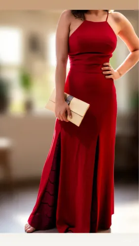 Vestido de festa Vermelho
