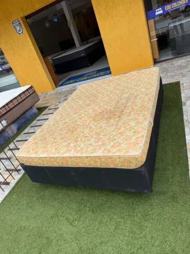 Colchão box Casal PROBEL USADO TOP - ENTREGAMOS