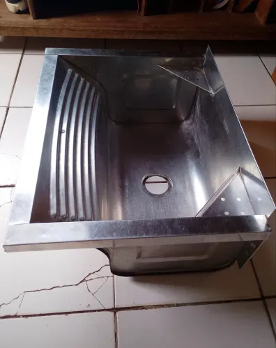 Tanque grande de Inox 
