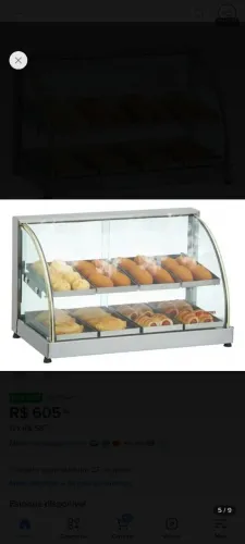 Estufa lanche 