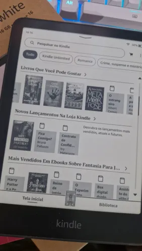 Kindle paperwhite seminovo