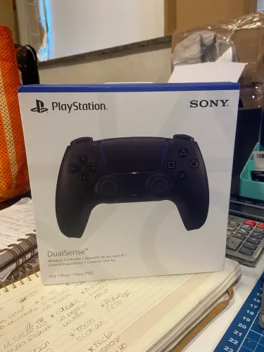 Controle sem fio PS5 Dual Sense Midnight Black