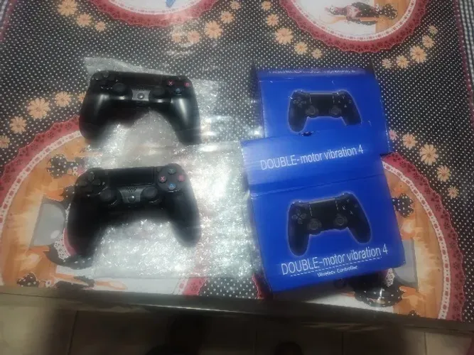 controle ps4 novo na caixa