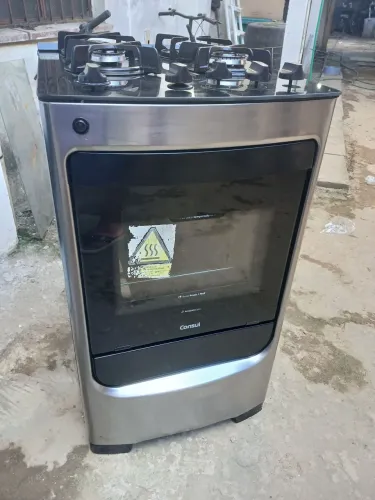 Fogão pintado