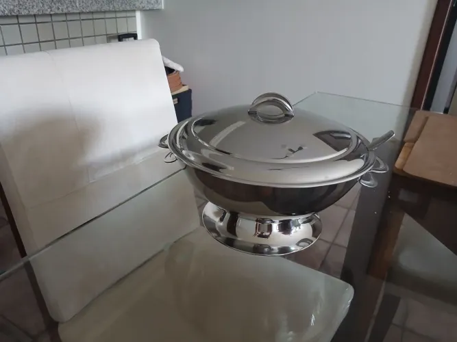 Sopeira de inox solar tramontina 