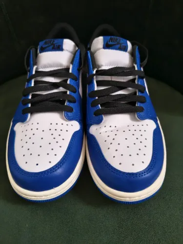 Nike Air Jordan 1 Retro Low OG "Game Royal" 40.5 BR / 9 US Original, Não acompanta Caixa 