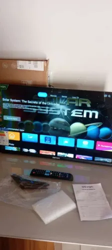 SMARTV WEYON HD WI-FI USB NOVA NA CAIXA COM NOTA FISCAL E GARANTIA DE 1 ANO
