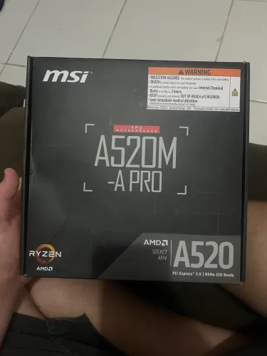 Placa mãe msi a520 M a pró