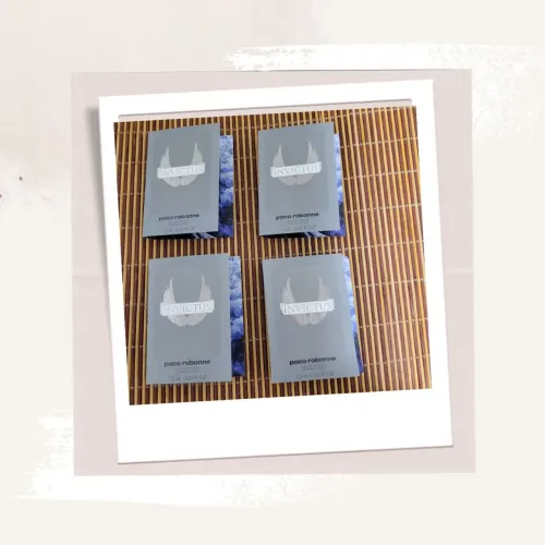 Kit com quatro mini perfumes