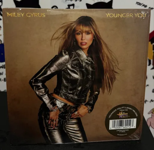 DISCO LP VINIL MILEY CYRUS HANNAH MONTANA YOUNGER YOU FT LAINEY WILSON (LACRADO)