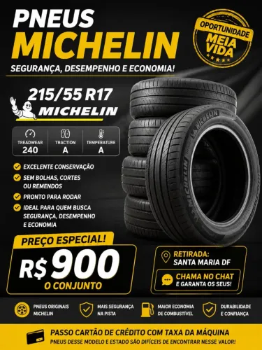 Pneus Michelin 215/55 R17