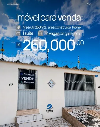 EVORA VENDE - CASA BAIRRO VITÓRIA