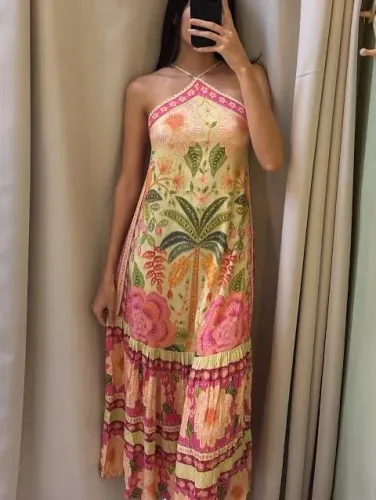 Vestido farm tropical