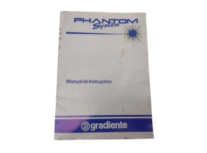 Manual De Instruções Original Do Gradiente Phantom System