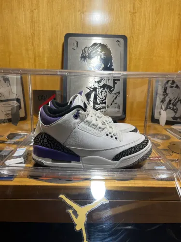 Tênis Air Jordan 3 Dark Iris