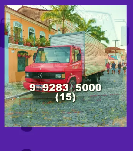 mudança rápida com frete a preço justo! ligue agora: 15~9@9283#5000