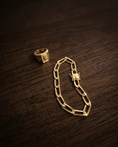 Pulseira laminada 5mm 5g?
