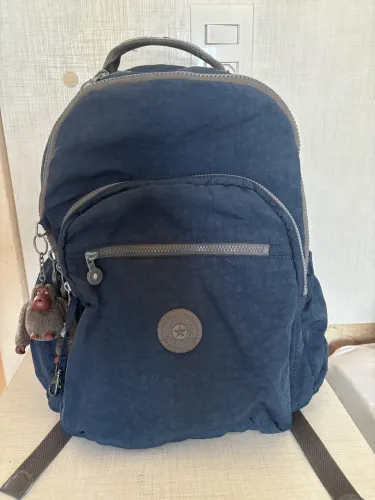 Mochila Kipling Média Azul