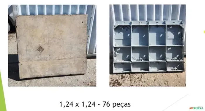 Fôrmas Metálicas Aço Para Concreto  - ALTA PRODUÇÃO