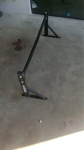 Barra reta fixa de parede.