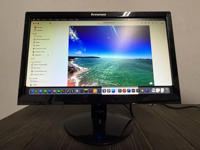 Monitor Lenovo LS1921wA 18,5? VGA DVI Impecável!