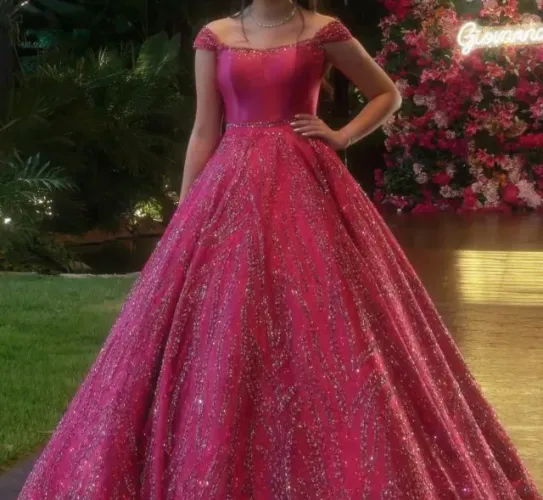 Vestido Fernando Peixoto Debutante 15 Anos Rosa