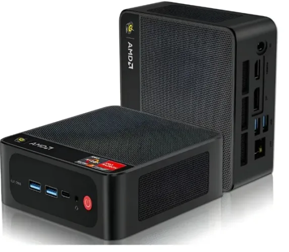 Mini PC Beelink Ryzen 5 5500U 40GB RAM + 1TB SSD (NVMe + SSD) - Estado de Novo!