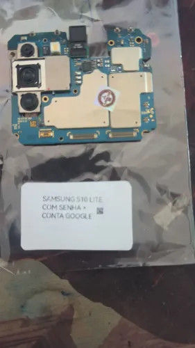 Placa mãe Samsung s10 lite na conta e senha