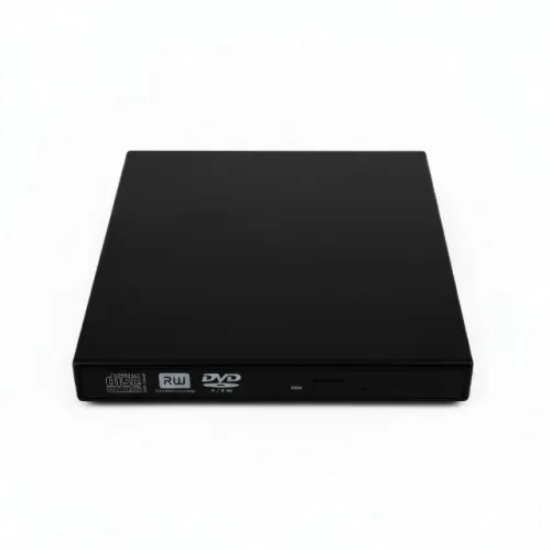 Leitor Gravador de CD DVD Externo USB 2.0 Slim para Notebook PC Mac Plug and Play Portátil