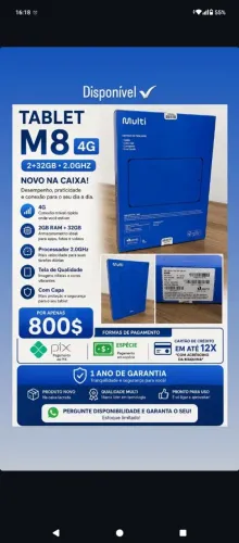 TABLET M8 4G