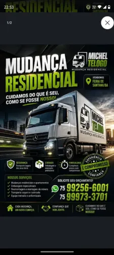 MUDANÇAS E TRANSPORTE