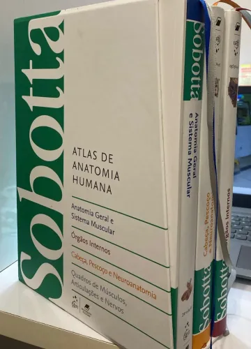 Livros de anatomia: sobotta 