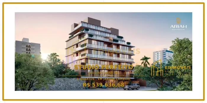 Jardim Camburi: Seu Novo Studio com Design Contemporâneo e Lazer!