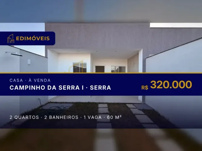 Seu novo lar: Casa 2 quartos em Campinho da Serra, financiamento disponível