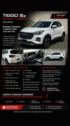 Chery Tiggo 5X Sport 1.5 Turbo Flex Aut. 2025