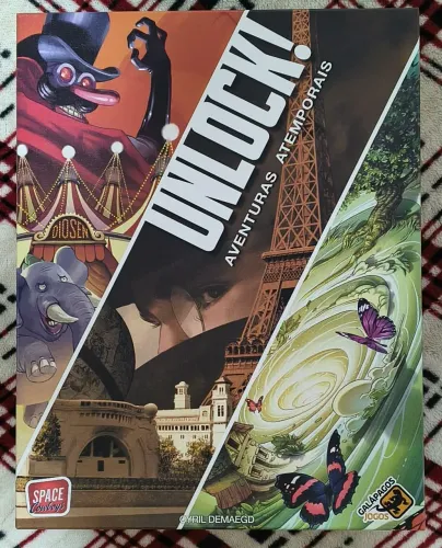 Unlock Aventuras Atemporais - Board game