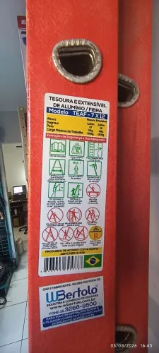 Escada Extnsiva fibra TEAF7x12