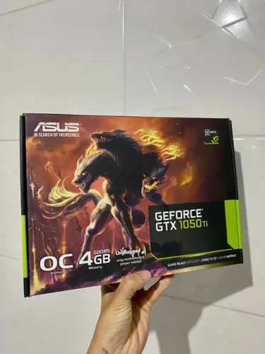 Placa de Video GTX 1050 Ti Asus 4GB
