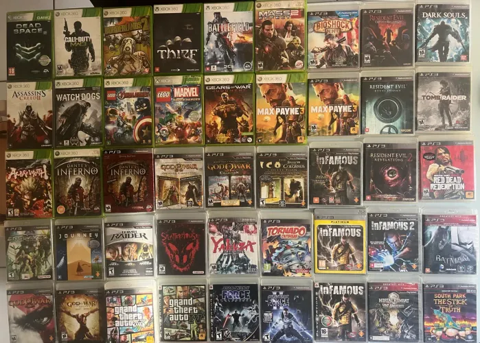 Jogos PS3/XBOX 360 (VALORES NA DESCRIÇÃO!!)