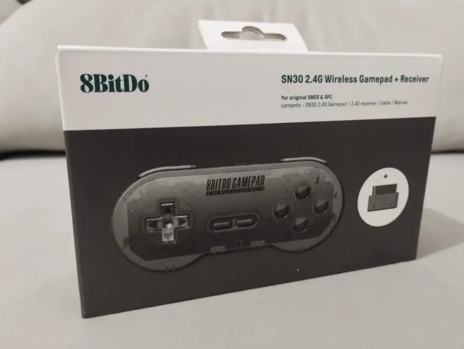 Controle Super Nintendo 8bitdo original sem fio lacrado