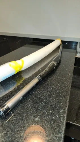 Guidon em carbono modelo flat 66cm.