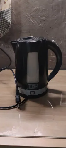 Chaleira elétrica para água não potável