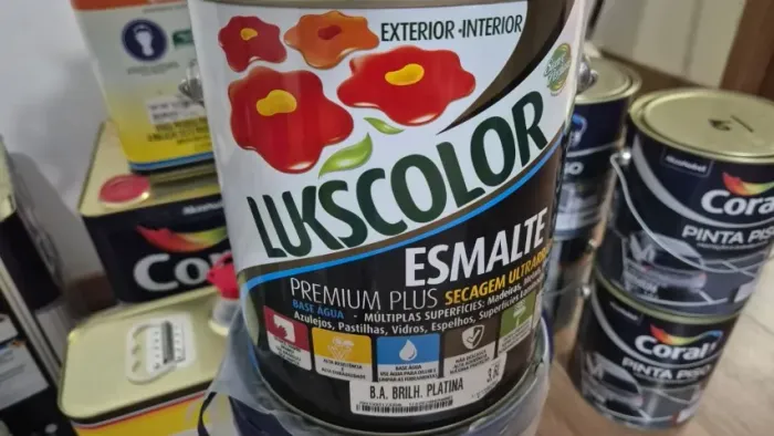 Esmalte sintetico lukscolor Platina